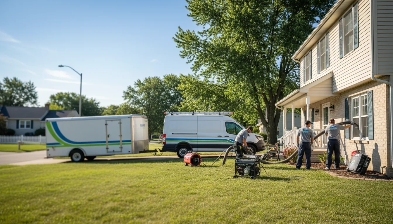 Flooded Basement Restoration And Cleanup With Repair in Beulaville, NC near me